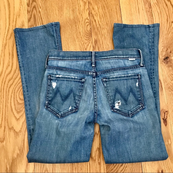 ❤️ SOLD ❤️ MOTHER THE RUNWAY GRAFFITI GIRL JEANS - Picture 5 of 8